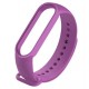 Pulseira de borracha Compativel C/  Xiaomi Mi Band 5 (Violeta)