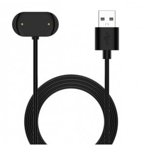 For Amazfit T-Rex Ultra Smart Watch Magnetic Charging Cable, Length: 1m(Black)