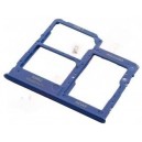 Slot DUAL SIM + Micro SD (Azul) compatível c/ Samsung Galaxy A41, SM-A415F, SM-A415F/DS, SM-A415F/DSN, SM-A415F/DSM