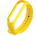 Pulseira de borracha Compativel C/  Xiaomi Mi Band 5 (Amarela)