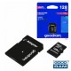 Cartão Memória Micro SD 128G c/ Adaptador
