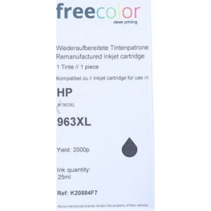 Tinteiro compatível HP 963XL 25ml - freecolor