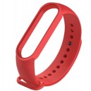 Pulseira de borracha Compativel C/  Xiaomi Mi Band 5 (Vermelha)