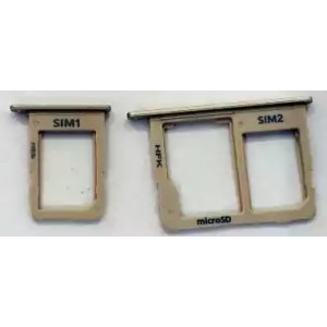 Kit Sim Trays Dourado Compatíveis c/ Samsung Galaxy j8 2018 j810f / Galaxy j6 2018 j600f