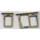 Kit Sim Trays Dourado Compatíveis c/ Samsung Galaxy j8 2018 j810f / Galaxy j6 2018 j600f