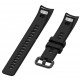 Bracele Silicone Preta Compatível c/ Huawei Honor Band 4 / Band 5