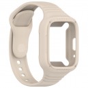 Pulseira compatível Redmi Watch 3 Active silicone beje
