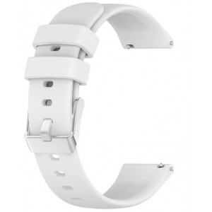 Pulseira Branca Lisa Compatível c/ Samsung Galaxy Watch 6 40mm