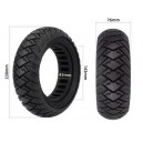 Pneu maciço 10×3 80/65-6 (255×80)