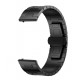 Pulseira Titanium Alloy 22mm Preto Compatível c/ Xiaomi Redmi Watch 5 Active