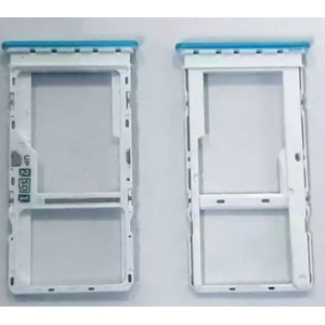 SIM Tray Azul Compatível c/ Motorola Moto G20