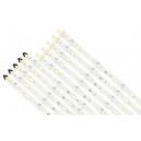 Kit barras led 5L e 5R compatível com Samsung UE40KU6020KXXC