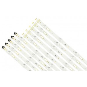 Kit barras led 5L e 5R compatível com Samsung UE40KU6020KXXC