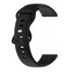 Pulseira Silicone Preta Compatível c/ Amazfit GTR 3 22 mm