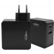 Carregador 20V 3.25A Máximo 65W 1X USB- e  1X USB-A