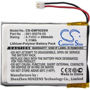Bateria compatível  GARMIN FORERUNNER 920XT