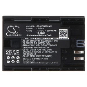 Bateria 7,2V-2000MAH Compatível c/ Canon R6 MARK II