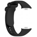 Bracelete Silicone Preta Compatível c/ Xiaomi Smart Band 9 Pro/8 Pro/Redmi Watch 5/4