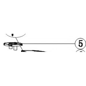 Porta-Copos Assento Fixo Robot de Cozinha Becken BKM4570 