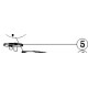 PORTA-COPOS ASSENTO FIXO  BECKEN 92015