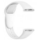  Bracelete Silicone Branca Compatível c/ Xiaomi Redmi Watch 3