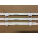 KIT BARRAS LED PAINEL 40  ( 3x unidades)