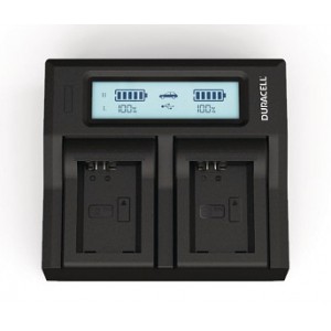 Carregador Duplo Compatível para Sony