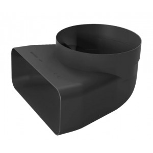 Adaptador para conduta 150 mm 90º redondo-plano  HZ9VDSI1 - 17005354