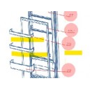 Prateleira Superior da Porta Frigorífico Teka 81672077