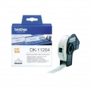 FITA PRETO/BRANCO 17MM PER BROTHER DK11204 