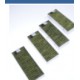 KIT filtro de carão ativado Compatível 19,2cm, 7,5cm, 3,4cm, Bosch Siemens