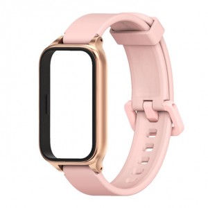Bracelete compat&iacute;vel Xiaomi Smart Band 9 Active - rosa