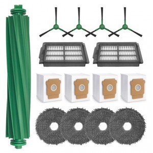 Kit 15 Peças Compatível c/ Aspirador Roomba Plus 405/505 Combo 