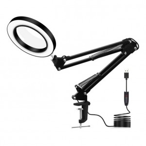 LUPA LED USB 5X Magnifying