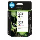 Tinteiro HP 303 Duble Pack Original tricolor.