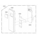 Painel de controle frontal + touch LG ACM74959287
