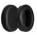 Kit 2 Almofadas Auscultadores Pretas COURO Compatíveis c/ Sennheiser Momentum