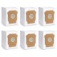 Kit 6 Sacos Compativeis c/ iRobot Roomba Plus 405/505 Combo