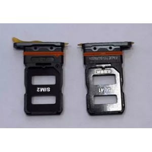 Sim Tray Preto Compatível c/ Xiaomi 12 Pro