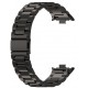 Bracelete Liga Titanio Preta Compatível c/ Xiaomi Band 9 Pro / Redmi Watch 5 / 4
