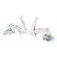 Kit Dobradiças para Congelador Siemens / Bosch - 12004051