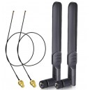 Cabo de extensão de antena Wifi RP-SMA