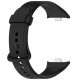 Pulseira Silicone Preta Compatível c/ Xiaomi Mi Band 8 Pro