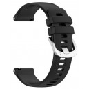 Bracelete Silicone Preta Compatível c/ Garmin Venu 4 41mm