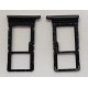 Sim tray Preto DUAL SIM Compatível c/ Samsung Galaxy Tab A7 T505 2020
