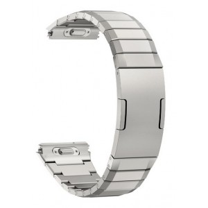 Pulseira Liga de Titânio Prata Compatível c/ Huawei Watch GT 6 Pro