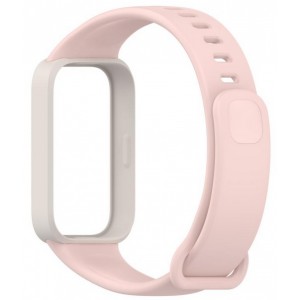  Pulseira Silicone Rosa Compatível c/ Redmi Band 2 / Xiaomi Smart Band 8 active