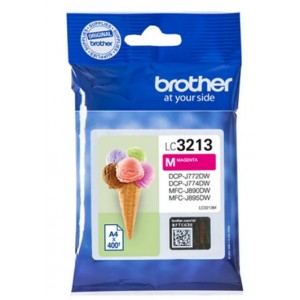 Tinteiro compat&iacute;vel Brother LC3213/3211 - Magenta
