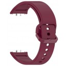 Bracelete Silicone Vermelho Vinho Compat&iacute;vel c/ Samsung Galaxy Fit 3 SM-R390