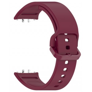Bracelete Silicone Vermelho Vinho Compat&iacute;vel c/ Samsung Galaxy Fit 3 SM-R390